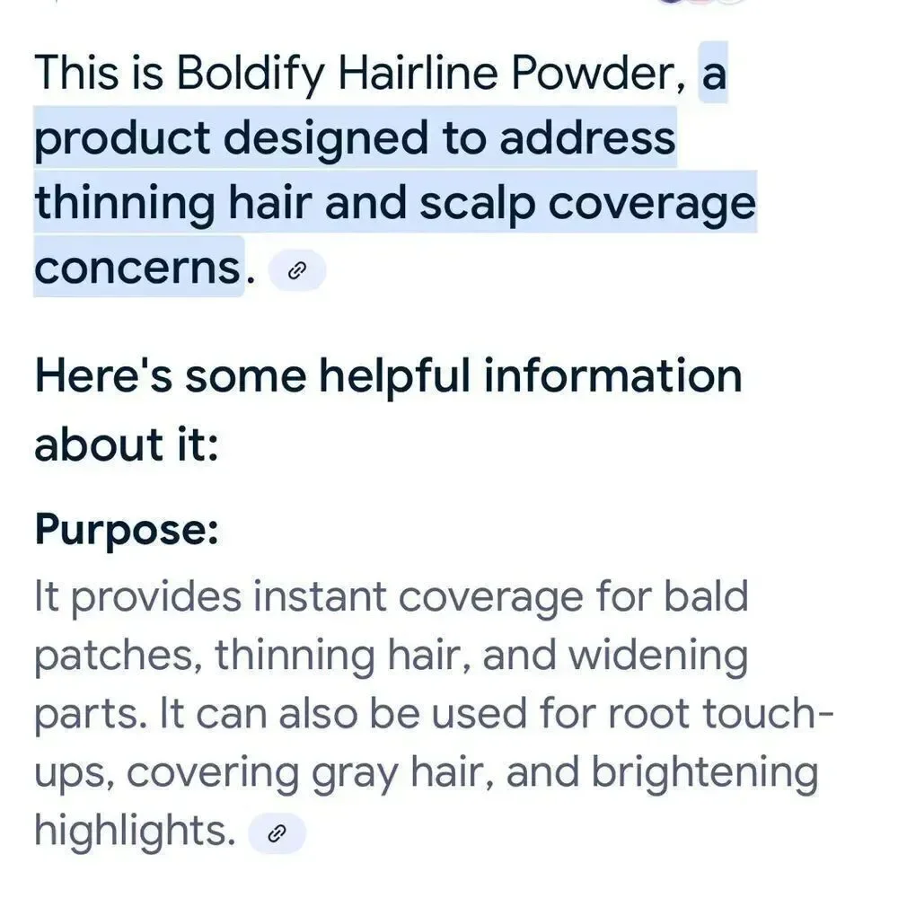Boldify Root Touch Up Powder